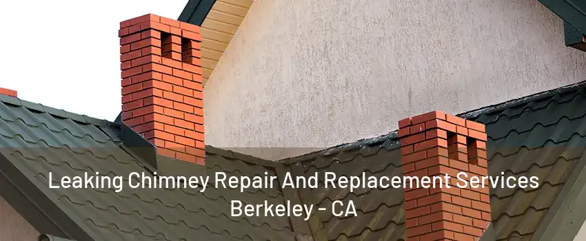 Leaking Chimney Repair And Replacement Services Berkeley - CA