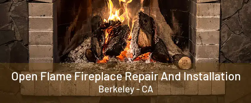 Open Flame Fireplace Repair And Installation Berkeley - CA